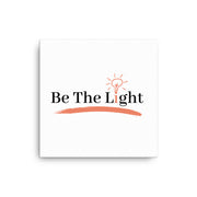 Be The Light Canvas Print