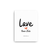 Love Never Fails Canvas Print